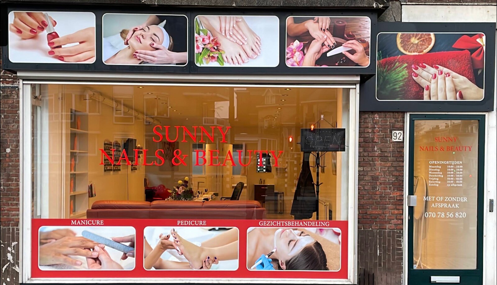 Voorgevel van Sunny Nails & Beauty in Rijswijk